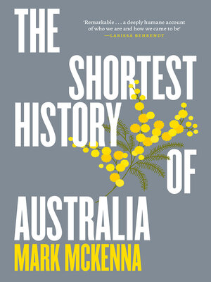 cover image of The Shortest History of Australia